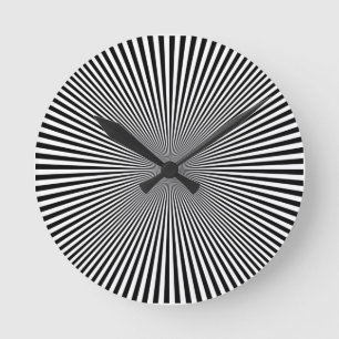 Horloge Ronde illusion optique