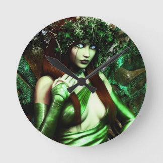 Horloge Ronde Impression Art "Absinthe"