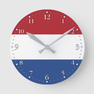 Horloge Ronde Indicateur Pays-Bas