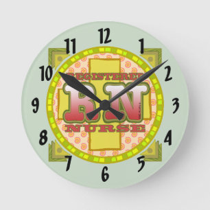 Horloge Ronde Infirmière RN de nuit