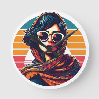 Horloge Ronde Iranian woman - Iran