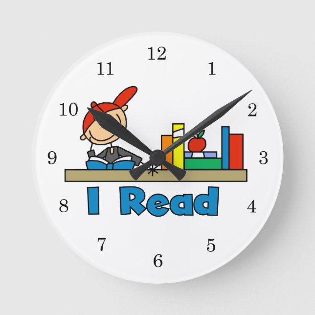 Horloge Ronde J'ai lu (Recto)