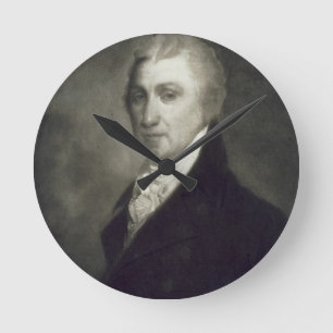 Horloge Ronde James Monroe, 5ème Président des États-Unis o