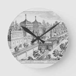 Horloge Ronde Jardin du duc de Parme sur la colline de Palatine,