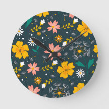 Jardin Floral Marine Motif Printanier Fantaisiste
