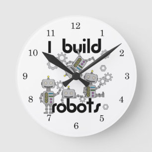 Horloge Ronde Je construis des robots