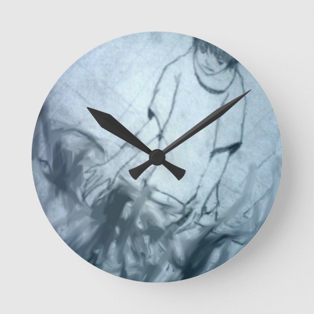 Horloge Ronde Je suis un rêveur manga anime (Recto)