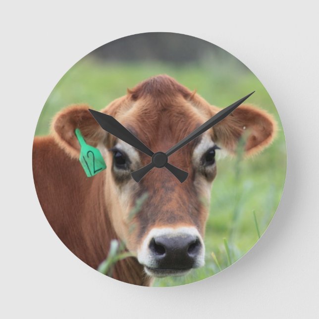 Horloge Ronde Jersey Cow (Recto)