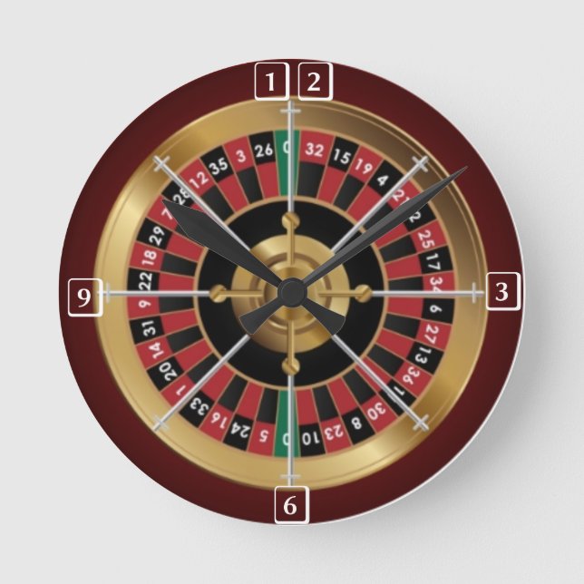 Horloge Ronde Jeu (Recto)