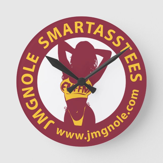 Horloge Ronde JMGNole SmartassTees (Recto)