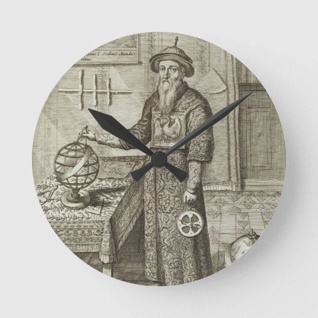 Horloge Ronde Johann Adam Schall von Bell (1591-1666) de 'Chin (Recto)
