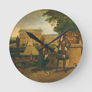 Horloge Ronde John s'est levé (c.1621-77) Gardener du Roi,
