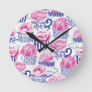 Horloge Ronde Joli Thé
