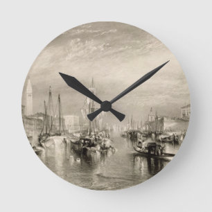 Horloge Ronde Joseph Mallord William Turner   le canal grand, V