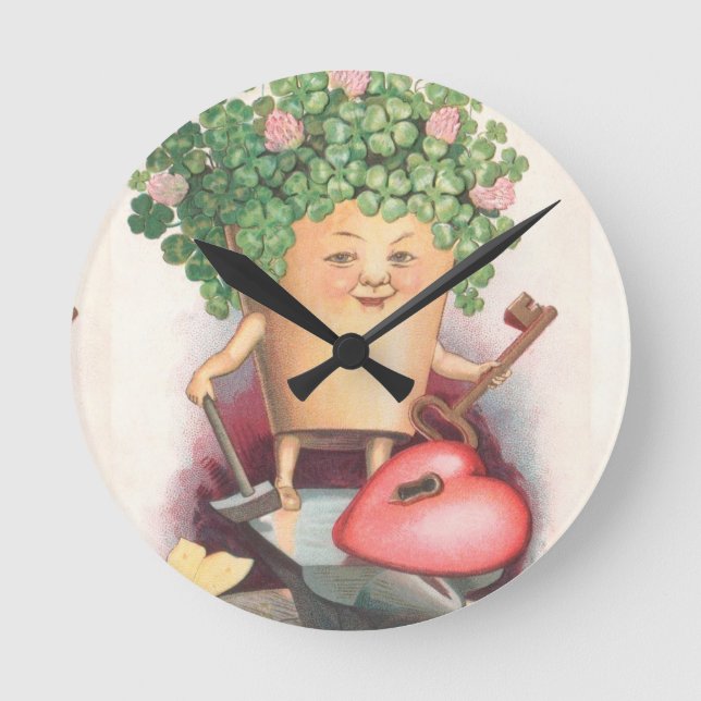 Horloge Ronde Jour de Saint Patrick (Recto)