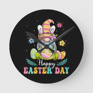 Horloge Ronde Joyeux jour de Pâques
