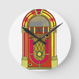 Horloge Ronde Juke-box