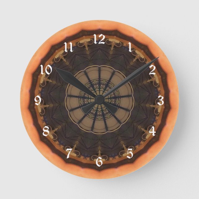 Horloge Ronde Kaléidoscope 1 (Recto)