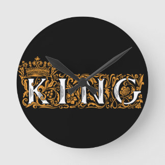 Horloge Ronde King Wall
