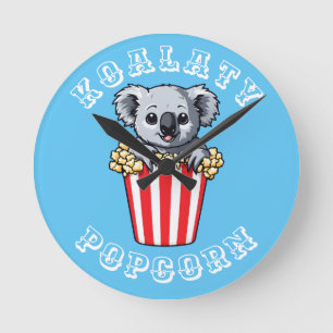 Horloge Ronde Koalaty Popcorn