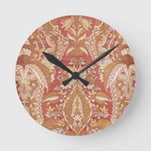 Horloge Ronde La chasuble, dentelle a modelé la soie, le