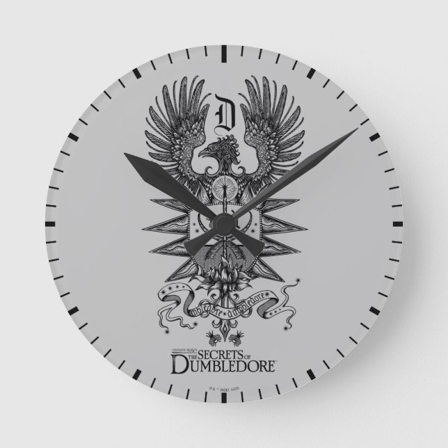 Horloge Ronde La crête de Dumbledore (Recto)