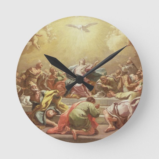 Horloge Ronde La descente de l'Esprit Saint (Recto)