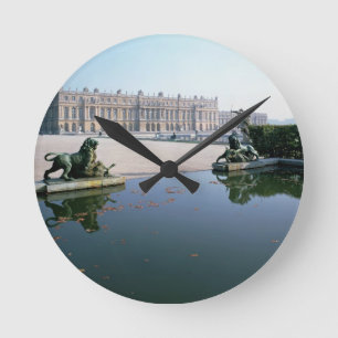 Horloge Ronde La façade d'ouest ou de jardin vue du Parterre