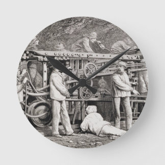Horloge Ronde La galerie avancée du côté français du lun