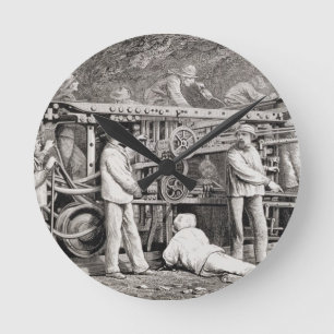 Horloge Ronde La galerie avancée du côté français du lundi