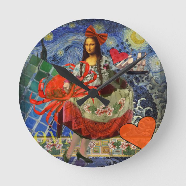 Horloge Ronde La Mona Lisa (Recto)