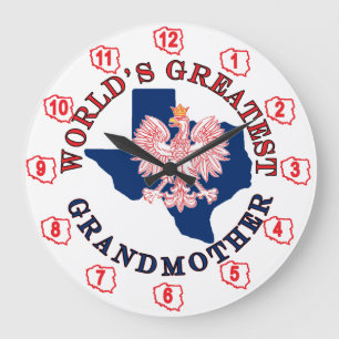 Horloge Ronde La plus grande grand-mère du monde