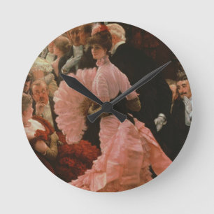 Horloge Ronde La réception ou, L'Ambitieuse (femme politique) c