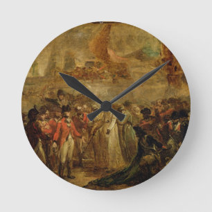 Horloge Ronde La reddition des deux fils de Tipu Sahib (1749-