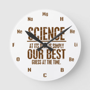 Horloge Ronde La Science à son meilleur