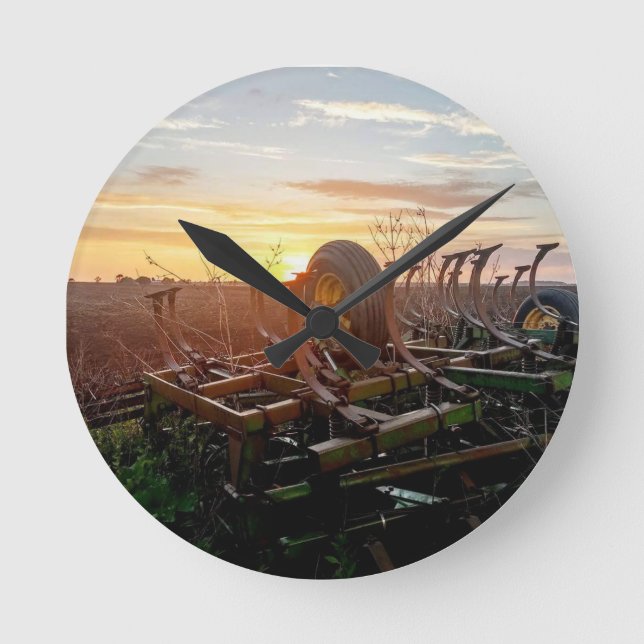 Horloge Ronde La vie dans l'horloge Heartland (Recto)