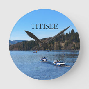 Horloge Ronde Lac Titisee dans la Forêt Noire