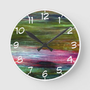Horloge Ronde L'art accidentel