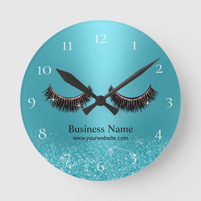 Horloge Ronde Lashes Makeup Artist Beauty Salon (Recto)