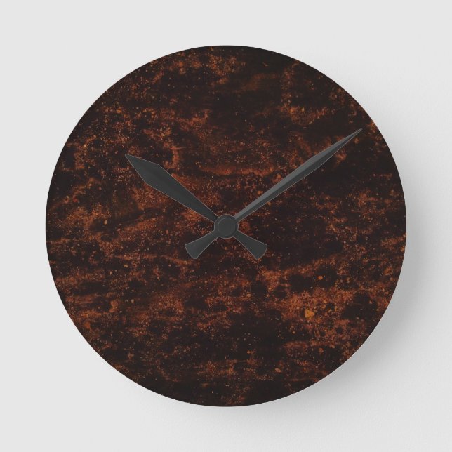 Horloge Ronde Lava (Recto)