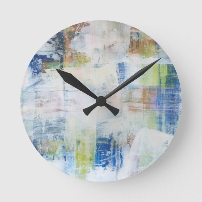 Horloge Ronde Laver blanc III (Recto)