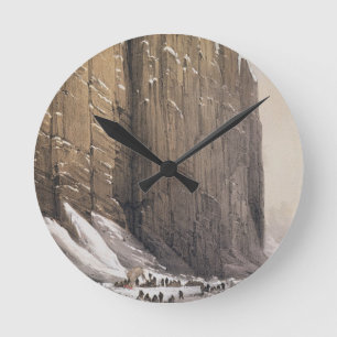 Horloge Ronde Le bivouac, cap Seppings, de 'Dix coloré luttent