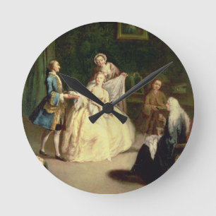 Horloge Ronde Le café