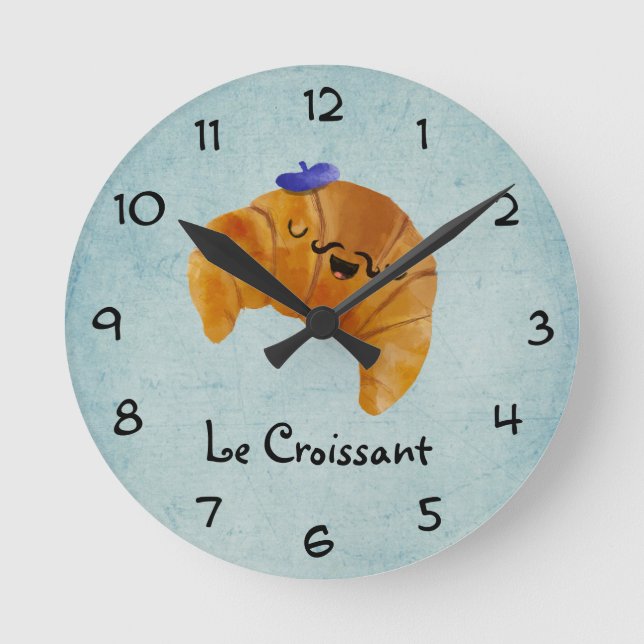 Horloge Ronde Le Croissant (Recto)