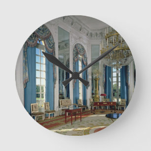 Horloge Ronde Le DES Glaces (la salle de salon des miroirs) dans