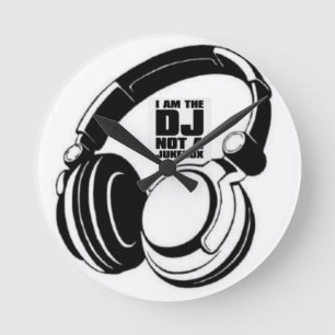 HORLOGE RONDE LE DJ KLASH-GEAR - LE DJ AUCUNES DEMANDES