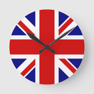 Horloge Ronde Le drapeau Union Jack