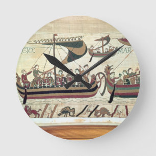 Horloge Ronde Le duc William et sa flotte croisent la Manche au