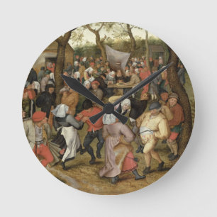 Horloge Ronde Le festin de mariage