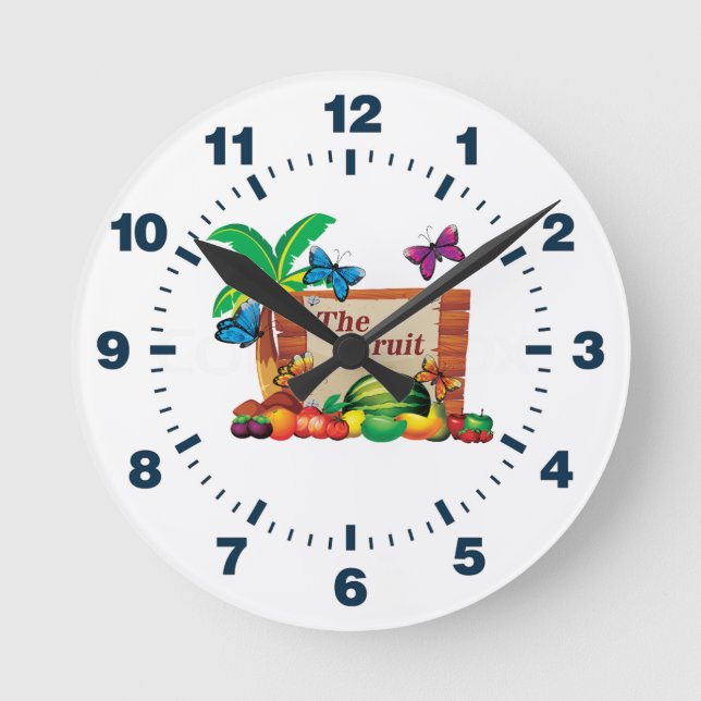 Horloge Ronde Le fruit de l'horloge (Recto)